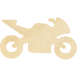 Decor dekoracja motor motocykl decoupage 10x5,5cm