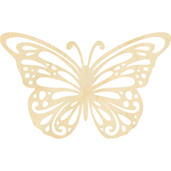 Decor dekoracja motyl motylek sklejka decoupage 11x9,5cm